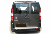 Задняя дуга AK002 Черная (нерж.) для Fiat Doblo I 2005-2010 гг