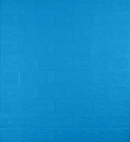 Самоклеюча декоративна 3D панель під синю цеглу 700x770x5мм