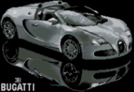 Схема для вышивки Серебристая Бугатти BUGATTI