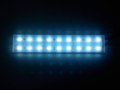 Підсвічування салону 12V LED «Призма» 2-а - 12см - Біла - (5630) - 2A 18LED