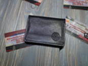 Обкладинка на права тех. паспорт ID паспорт посвідчення volkswagen 100х70х15 глянцева шкіра чорний