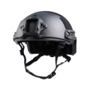Шлем FAST BULLETPROOF Helmet Kevlar класс IIIA (черный, размер L)