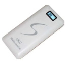 Мобільна зарядка портативна Power Bank 30000 mAh UKC, Зовнішній акумулятор, Зарядка power bank. Колір: чорний