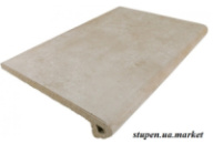 Сходинка з капіносом пряма Capri Beige 32,5х33 см