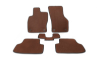 Коврики EVA (коричневые) для Ауди A3 2012-2020 гг