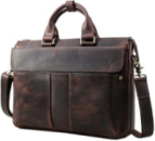 Сумка 714565 з натуральної шкіри Коричнева