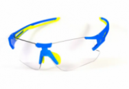 Фотохромные защитные очки RockBros Rockbros-3 Blue-Yellow Photochromic FL-127 фотохромная линза (rx-insert)