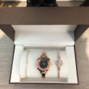 Подарочный Набор Gucci Bracelet/Watch/Bracelet with Diamond Gold