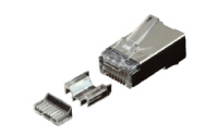 Коннектор OK-net RJ-45 Кат.6А FTP 50U с двумя вставками упаковка 100 шт. цена указана за шт.
