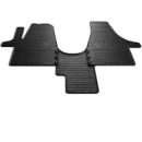 Резиновые коврики (3 шт, Stingray) На сиденья 1-20241 для Volkswagen T6 2015-2024,