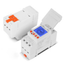 Реле времени Sinotimer TM929BK, 24 часа, на DIN-рейку, LCD,  программируемый, сменная батарея, 30А, 85-265V, 87х65х35 мм
