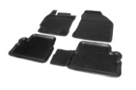 Резиновые коврики (4 шт, Niken 3D) для Toyota Corolla 2007-2013 гг