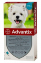 Капли Bayer Адвантикс от заражений экто паразитами для собак 4-10 кг 4 пипетки ( Цена за пипетку)