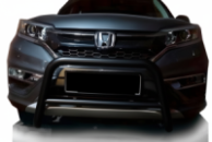 Передняя защита WT005 Black (2016-2019, нерж.) для Honda CRV