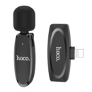 Микрофон Hoco L15 Lightning черный