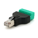 Разъем для подключения RJ-45(M) (8 контактов) с клеммами под кабель, Blister