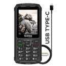 Телефон Sigma Mobile X-treme PR68 Type-C Black (Код товару:39529)