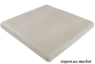 Сходинка з капіносом кутова Cotto Blanco 33х33 см
