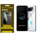 Поліуретанова плівка StatusSKIN Titanium на екран Asus ROG Phone 7 Глянцева (Код товару:30962)