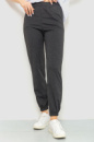 Спорт штани жіночі, колір темно-сірий, 131R160028