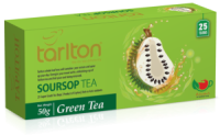 Чай Tarlton Soursop Green Tea цейлонський зелений Саусеп Тарлтон 25 пакетник