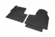 Резиновые коврики (2 шт, Polytep) для Opel Vivaro 2015-2019 гг