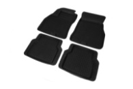 Резиновые коврики с бортом (4 шт, Polytep) для Fiat Doblo II 2010-2022 гг