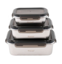 Набір харчових контейнерів із нержавіючої сталі Outwell Camper Food Box Set 3 шт (651210)