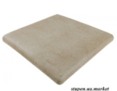 Сходинка з капіносом кутова Capri Beige 33х33 см