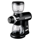 Кофемолка KitchenAid 5KCG100EOB, жерновая электрическая, чёрная