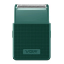 Электробритва шейвер мужской с триммером аккумуляторный от USB VGR V-376 Зеленый