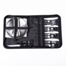 Набор посуды для пикника на 4 персоны 24 предмета Серебристый HP-21-1