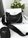 Сумка жіноча Prada ЛЮКС якість чорний