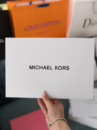 Коробка Michael Kors біла маленька