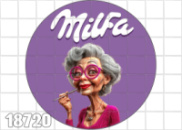 Цукрові картинки Milfa, Мілфа