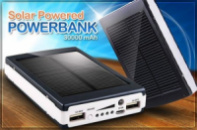 Power Bank Elite Lux 30000 мАч, LED ліхтарик, сонячна батарея