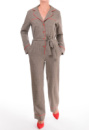 Жіночий комбінезон на ґудзиках з ременем