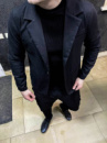 Мужской серый классический костюм пиджак и штаны 5-590