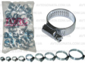 Хомут металл TORC 28-48 оцинковка (50шт) (упаков.)