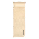 Самонадувающийся коврик одноместный с подушкой Naturehike CNK2300DZ014, 60 мм, бежевый