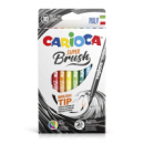 Фломастеры для рисования Carioca Brush 42937 10 цветов