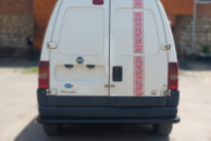 Задняя защита AK005 Черный (нерж. сталь) для Fiat Scudo 1996-2007 гг