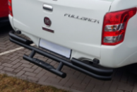 Задняя защита AK-Special Black (нержавейка) для Mitsubishi L200 2015-2024 гг