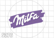 Цукрові картинки Milfa, Мілфа