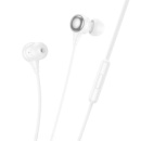 Наушники вакуумные Hoco M116 с микрофоном white