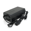 Зарядное устройство Jinyi для аккумуляторов LiFePo4 72V(87,6V),24S,6A,штекер Triangle plug (T-tipe/IEC/C13 N+L-), с индикацией,BOX