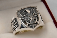 ​Перстень «Луганський прикордонний загін» (срібло)