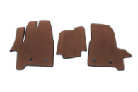 Коврики EVA (Передние, коричневые) для Ford Custom 2013-2024 гг