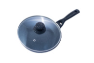 Сковорода антипригарная Empire - 220 мм «сотейник» с крышкой 1 шт.