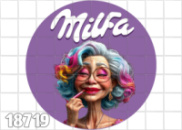Цукрові картинки Milfa, Мілфа